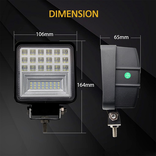 Luz de trabajo de coche de 4 pulgadas al por mayor jg-953f