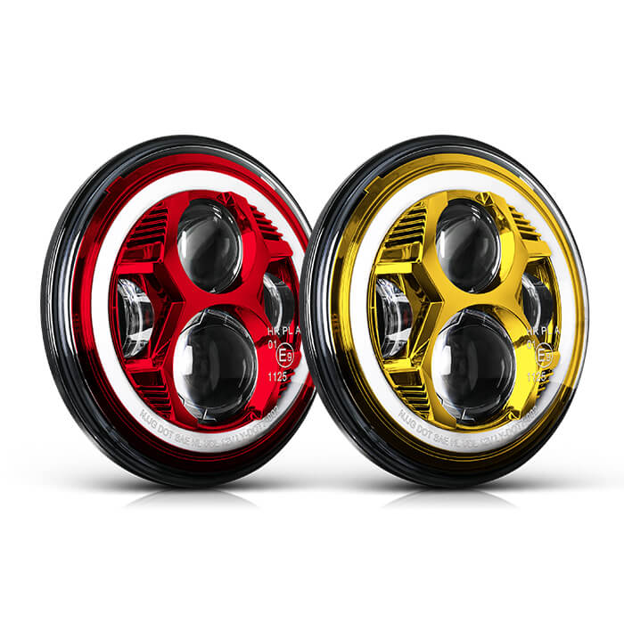 Dot eMark Spider 7 pulgadas Suministro de faro JG-J003DE 