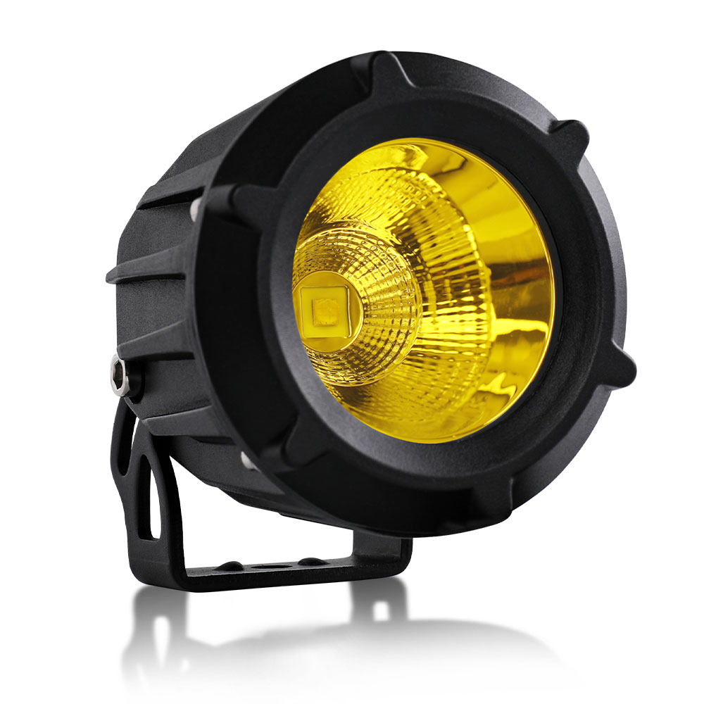Luces de conducción LED pequeñas de doble color para vehículos JG-992M