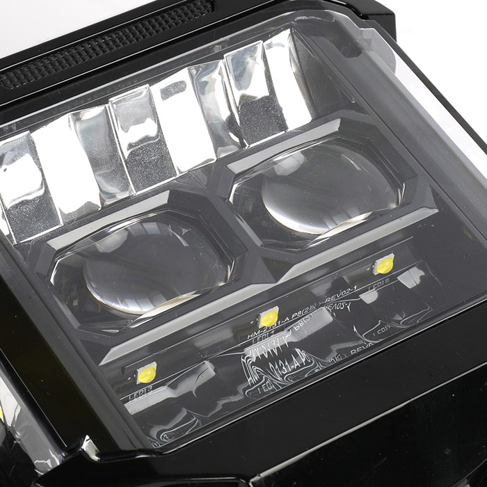 Sidewinder Combo Beam LED de luz LED con proyector JG-F996D-5