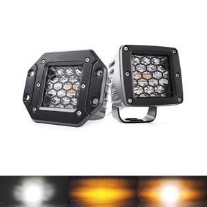 Luces de zanja intermitentes Compañía de doble color JG-995TW-B-BS