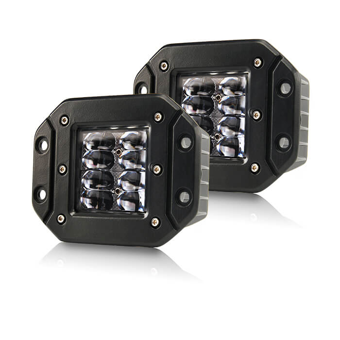 5 "Monte de descarga de vainas LED intermitentes JG-995DB-8